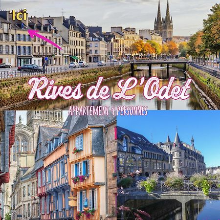 Les Rives De L'Odet, Vue Riviere Apartman Quimper Kültér fotó