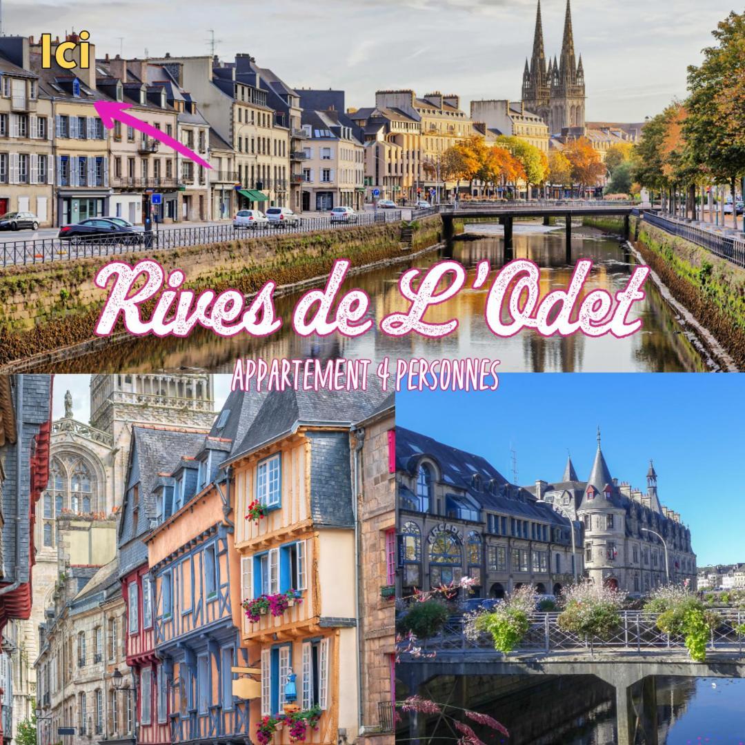 Les Rives De L'Odet, Vue Riviere Apartman Quimper Kültér fotó